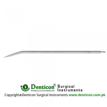 Redon Guide Needle 16 Charr. - Trocar Tip Stainless Steel, 19.5 cm - 7 3/4" Tip Size 5.3 mm